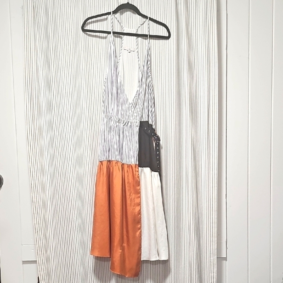 Tibi Dresses & Skirts - Tibi Mixed Media Midi Dress